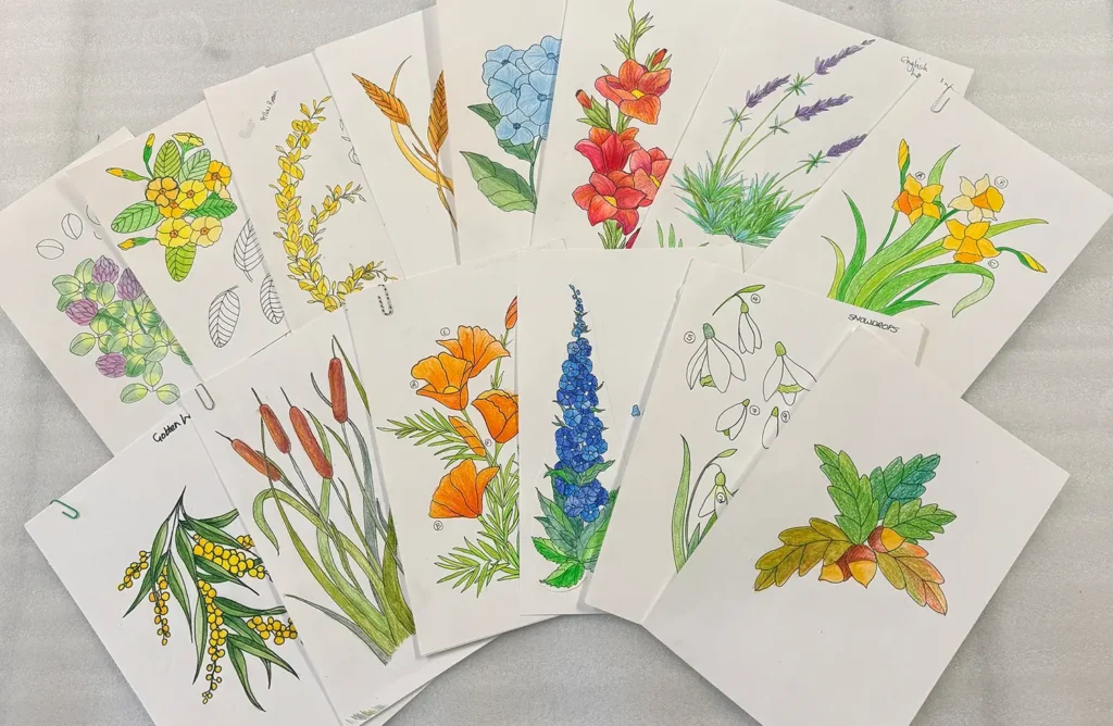 Flower-Cutting-Library-Poster Flower-Cutting-Library-Poster